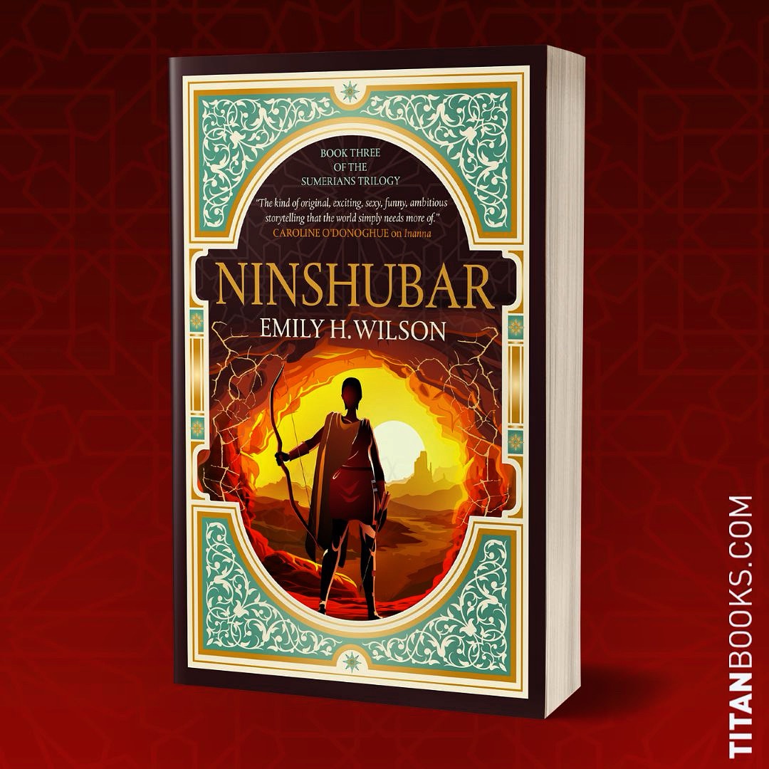 The cover of the third book in my Sumerians trilogy is already in existence and I love it. Thank you to <a href="/TitanBooks/">Titan Books</a> #sumerians #gilgamesh #inanna # Ninshubar 
One step and then the next!