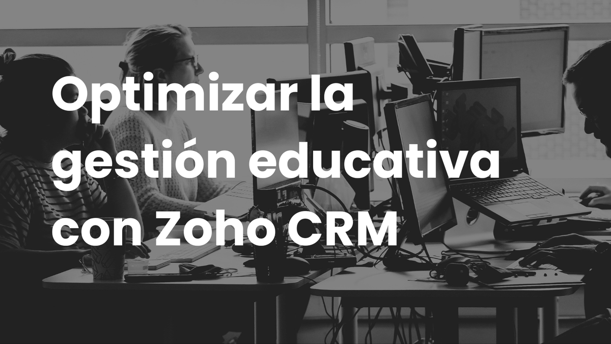 📚 Digitalización, automatización y eficiencia: los 3 retos de la educación actual.
En Conpas, hemos adaptado #ZohoCRM para ayudar a colegios y academias a superar estos desafíos de forma flexible y eficaz. ¿Quieres saber cómo? Te lo contamos aquí👉zurl.co/SyEv