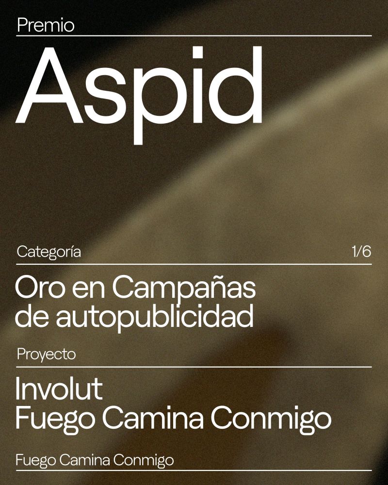 FuegoCaminaC's tweet photo. Que te reconozcan el curro bien hecho es el mejor fármaco para una agencia creativa. ¡Y menudo prospecto esta vez en los Premios Aspid España de Creatividad y Comunicación! https://t.co/qmTMZ7Pxe6