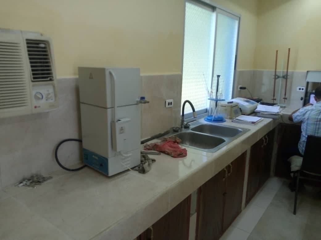 Se remodela y mejora el laboratorio de la Planta Potabilizabora Rincón.
#LasTunas
#VamosPorMás
#Cuba🇨🇺