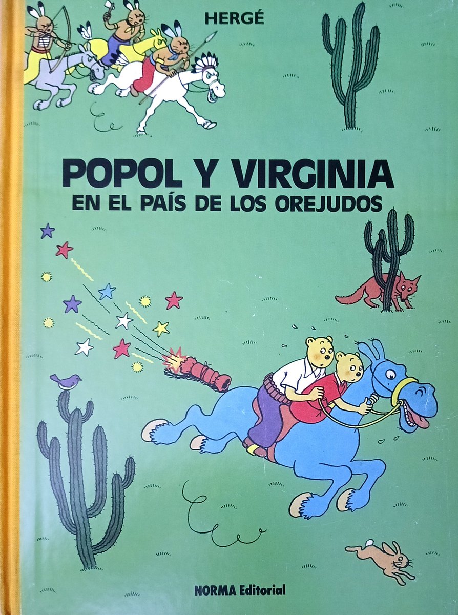 JMGSMM's tweet photo. De un regalo, Popol y Virginia en el país de los orejudos, de Hergé, proveniente de la feria del @LibroantiguoSev me voy a lanzar a mi primer hilo.🧵Enhebro:
Por todos mis conocidos es sabida mi afición por este autor y su obra magna, Tintín (hay rastro en mi piel de ello). https://t.co/q5DQlAFn72