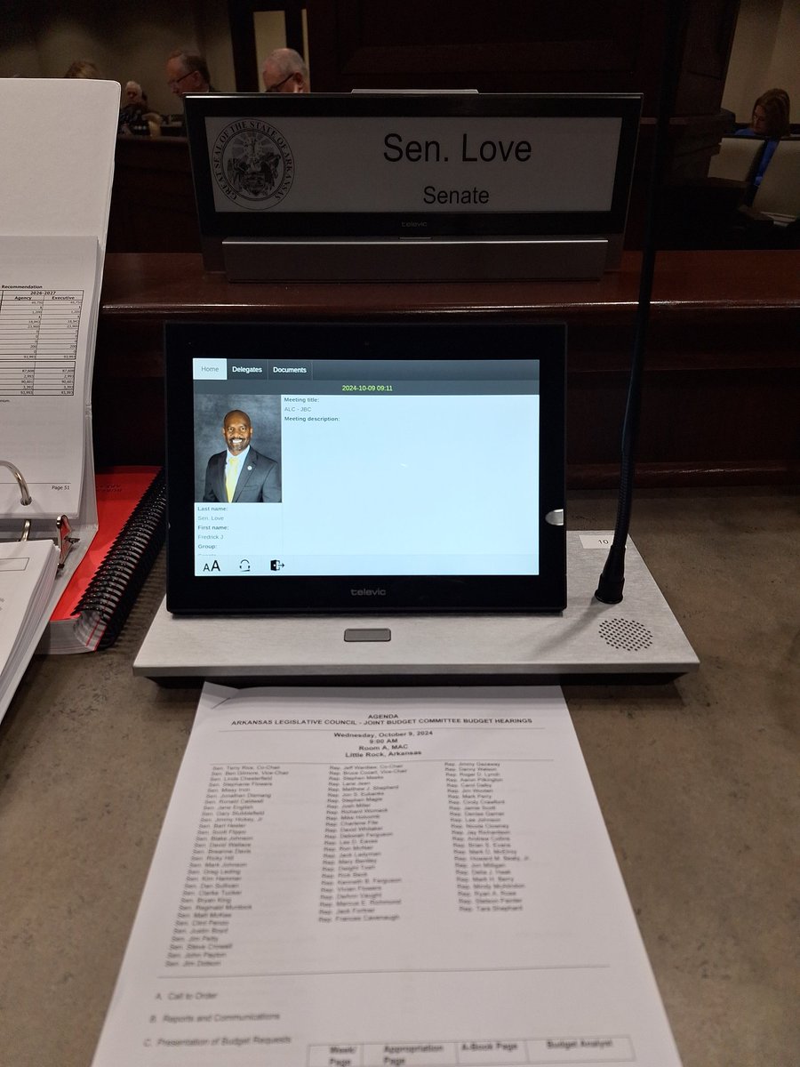 Good morning, friends.

Day 2 of Budget hearings at the Arkansas Joint Budget committee.  We will be hearing from several commissions, including Claims Commission, Ethics Commission, and Public Retirement Plans.  You can follow committee meetings at arkleg.state.ar.us