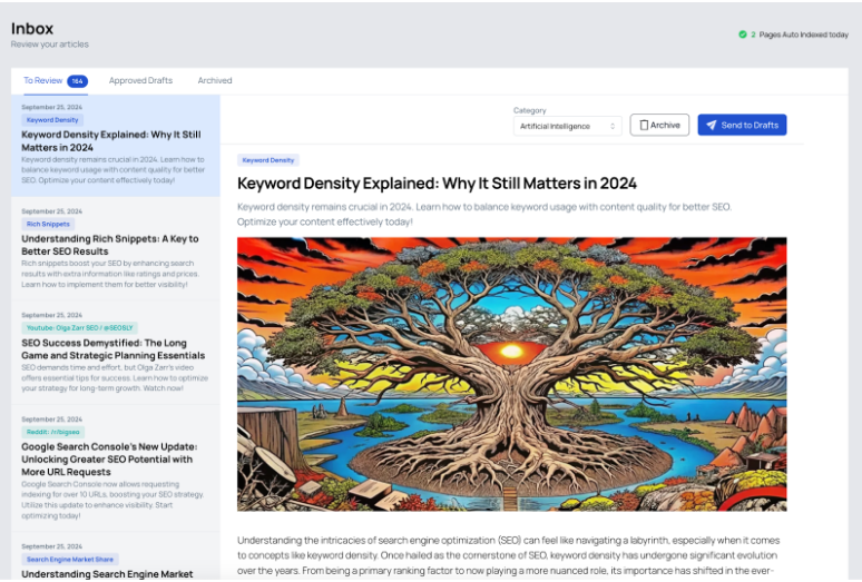 😯 I’ve seen SEO agencies quote $10,000+ for only a few articles a month

This company will do your SEO end to end for HUNDREDS of $/month

If you're a startup doing SEO, you NEED to check out @MEGASEOAI

✅Keyword research
✅Hundreds of articles/mo
✅Connect to your CMS