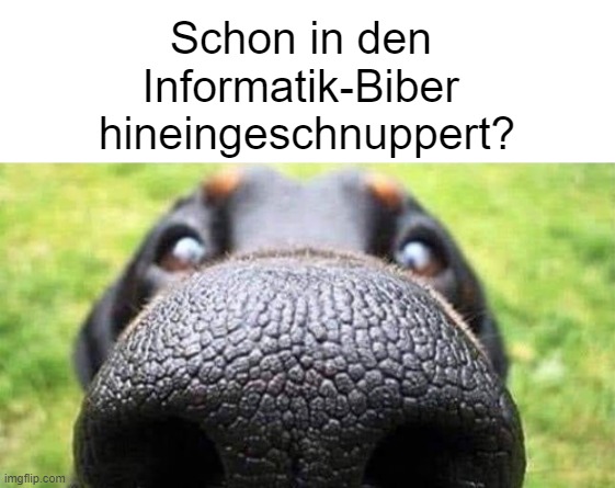 _BWINF's tweet image. Am 04. November beginnt der #Informatikbiber 2024. Bereits jetzt könnt ihr aber in den Wettbewerb hineinschnuppern: seit Montag, 23.9., steht ein „Schnupper-Biber” auf der Wettbewerbsseite bereit.

 Mehr Infos: bwinf.de/biber/aktuell/

#twlz #informatik