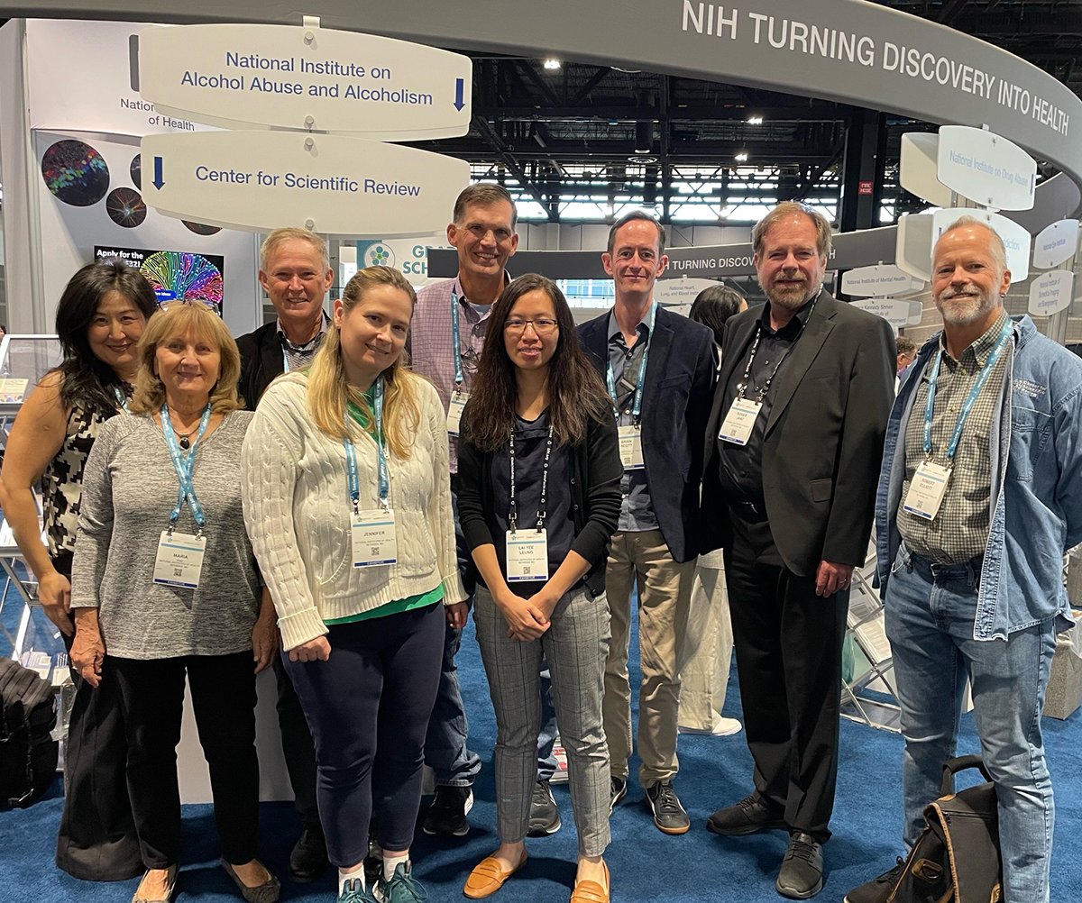 NIH Center for Scientific Review (@nih_csr) on Twitter photo 🧠 It's the final day of #SfN24!
We have scientific review officers on-site within the <a href="/NIH/">NIH</a> booth cluster of the exhibit hall thru 3pm CT.
We welcome questions about the peer review process, including the upcoming simplified review framework and fellowship changes.
<a href="/SfNtweets/">Society for Neuroscience (SfN)</a> 🧠 It's the final day of #SfN24!
We have scientific review officers on-site within the <a href="/NIH/">NIH</a> booth cluster of the exhibit hall thru 3pm CT.
We welcome questions about the peer review process, including the upcoming simplified review framework and fellowship changes.
<a href="/SfNtweets/">Society for Neuroscience (SfN)</a>