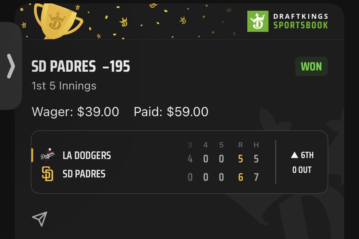 SixFigureSport3's tweet image. Playoff pressure? Not for me! Cashing in on that postseason win! 💸🔥

Yall thought I was done? This isn’t a joke! This is real life! 

#MLB • #GamblingCommunity • #JoinVip
• #straightbets • #Easymoney