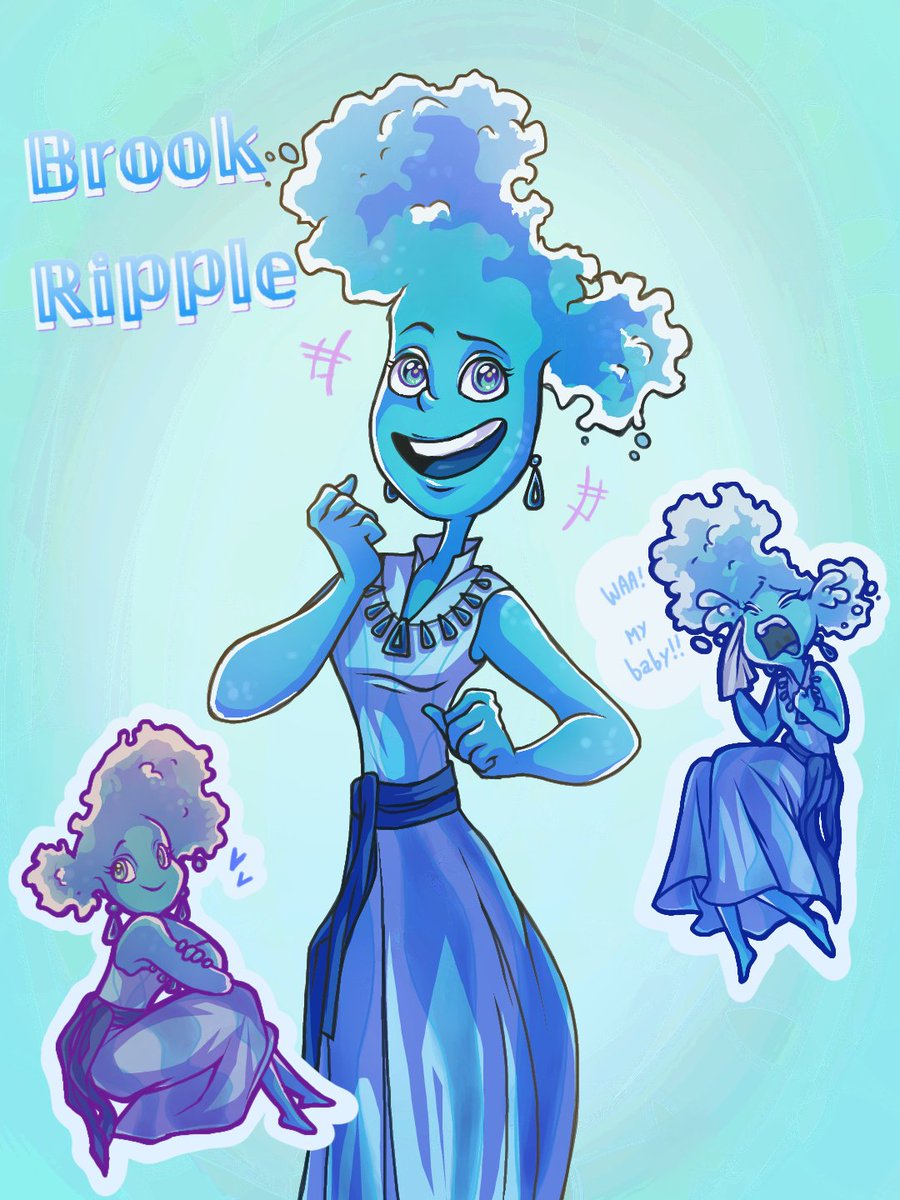 _LovelyMiry_'s tweet photo. #Elemental #Brookripple #fanart
I had to draw her
cuz she has a neat design..plus she's pretty 😳 https://t.co/tvBxdctvKQ