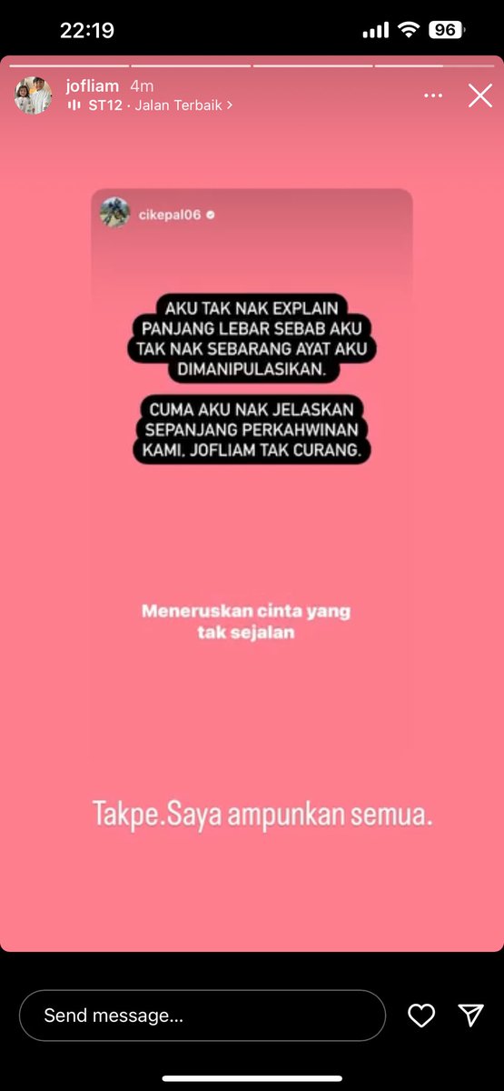 cilipadi4548's tweet photo. @a1715_ Tgokla jofliam respon apa, ayat acah terpaling tersakiti, cikepal punyalah bagi kata2 positif. https://t.co/5SKuRnm1wL