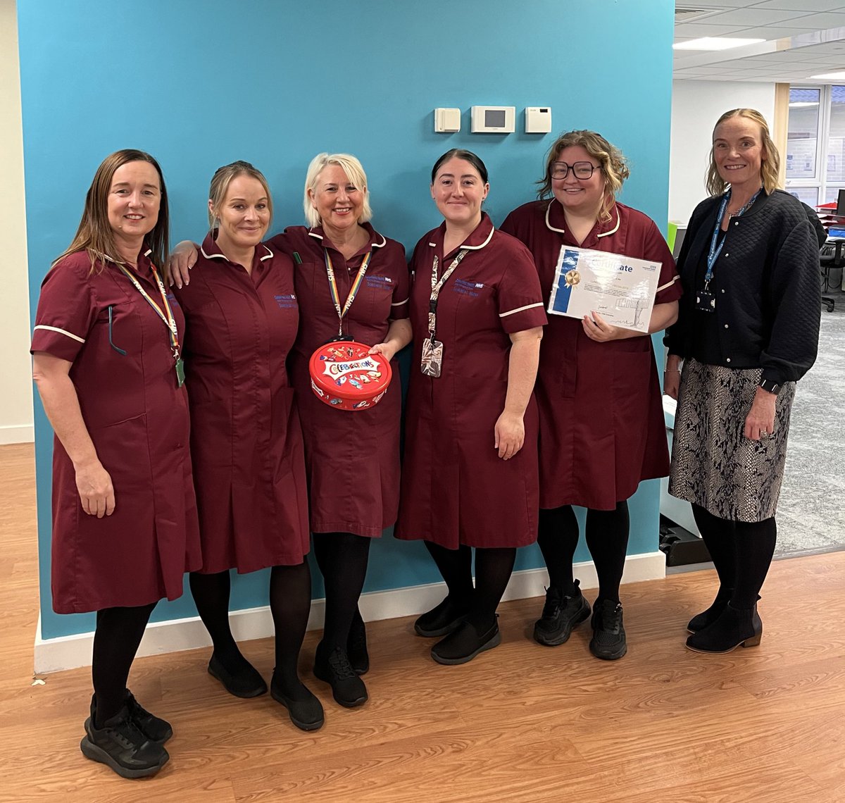 Amanda venner (@venneramanda) on Twitter photo It was an honour to be able to give the lung cancer specialist nursing team their team of the week award! Thanks to Ashleigh for her role in this award and to the team for telling me about their excellent work! <a href="/Gateshead_NHS/">Gateshead Health NHS Foundation Trust</a> It was an honour to be able to give the lung cancer specialist nursing team their team of the week award! Thanks to Ashleigh for her role in this award and to the team for telling me about their excellent work! <a href="/Gateshead_NHS/">Gateshead Health NHS Foundation Trust</a>