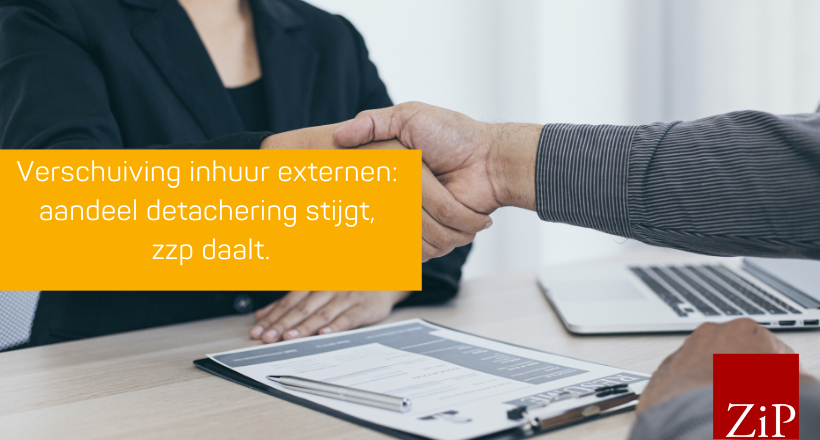 Het is nog wat te vroeg om al te stevige conclusies te trekken, maar eerste indicatie dat er verschuiving plaats vindt van inhuur naar detachering, zo blijft uit analyse van Intelligence Group en aanvullende data van Sentior . Zie en lees meer =&gt; zipconomy.nl/2024/10/versch…