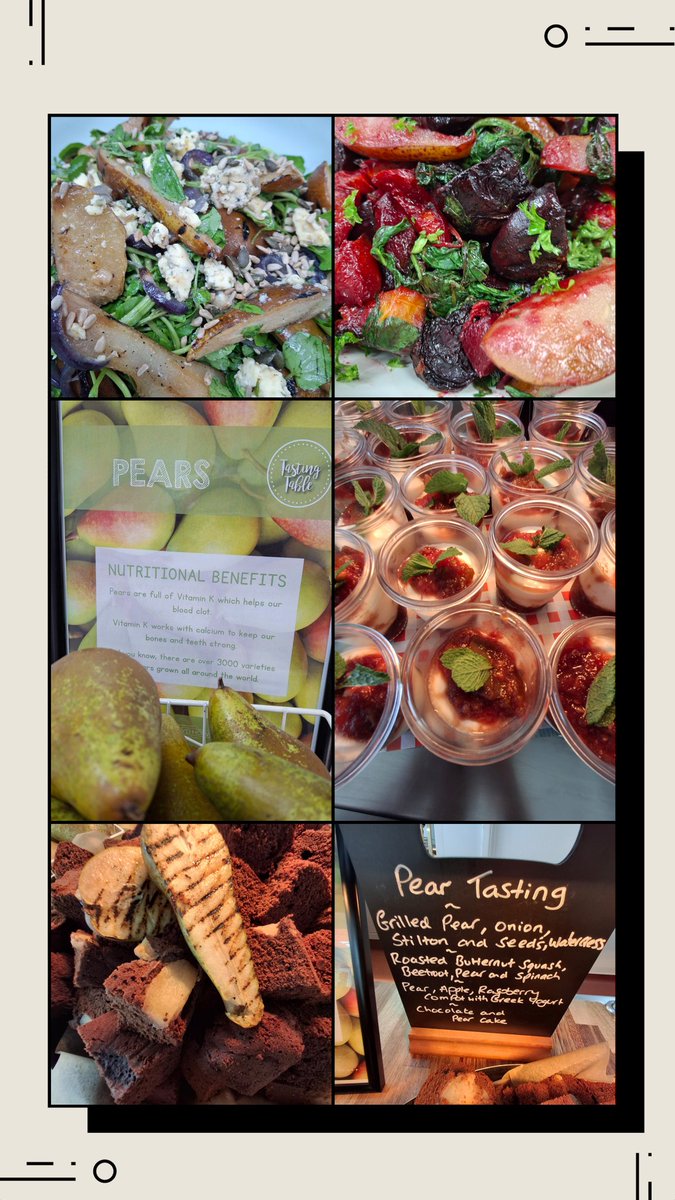 Pear 🍐 tasting <a href="/newlandhouse/">Newland House School</a> Chocolate and Pear Cake , Pear ,Apple,Raspberry compote with Greek Yogurt very popular and Pear based Salads <a href="/HolroydHowe/">Holroyd Howe</a> <a href="/MaryMar89923871/">Mary Martin</a> <a href="/CharlieW0109/">Charlie Warren</a> <a href="/melrahaman/">Melissa Rahaman</a>