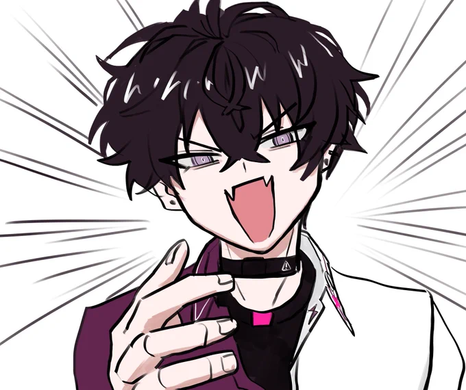 俺と握手!!!!!!!!(音割れ) #サイキペイント