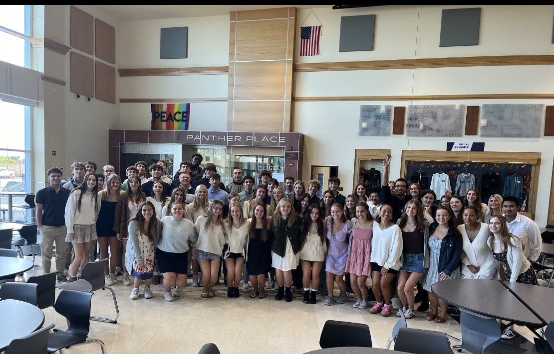 Fall South and North Captains come together to listen to an inspiring message from Rob Costa who is 1 of 5 athletes who is competing in the Ironman world championship in Hawaii on October 26.