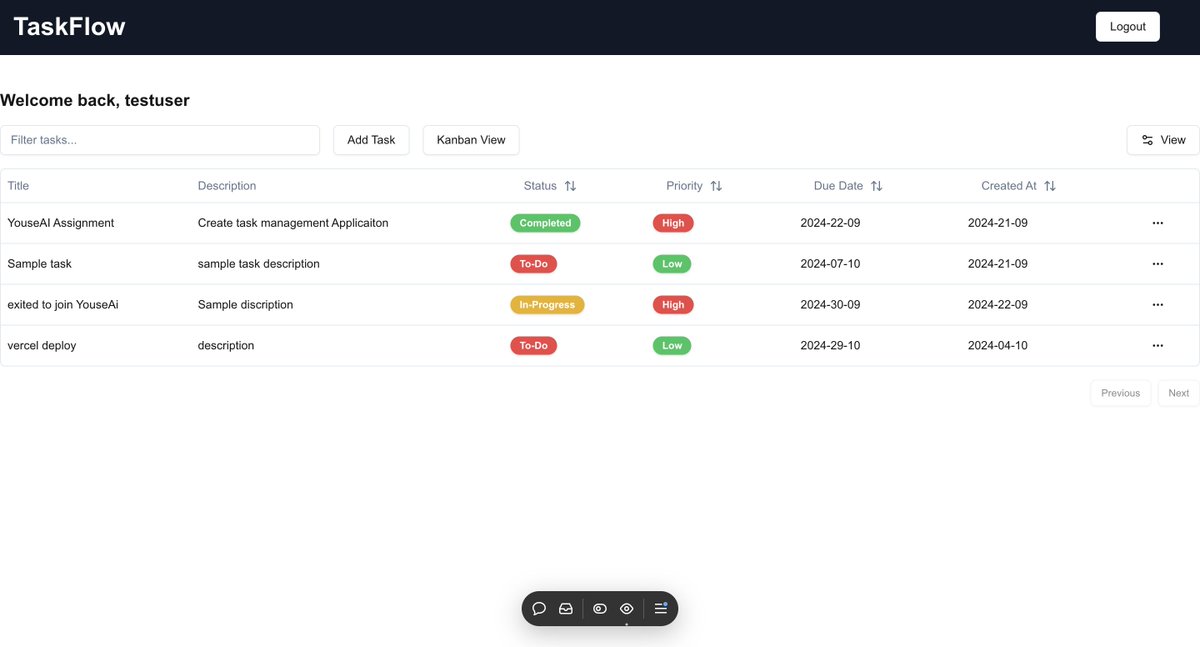 AuteOm's tweet photo. Been off track for the past week, but getting back to it today! Just deployed my task management app with a Kanban view for drag-and-drop tasks. 
I know this is a basic project, i have many more developed project will deploy them as well soon!
TaskFlow : https://t.co/tAbyl7EAxy https://t.co/LlM7WTUAJe