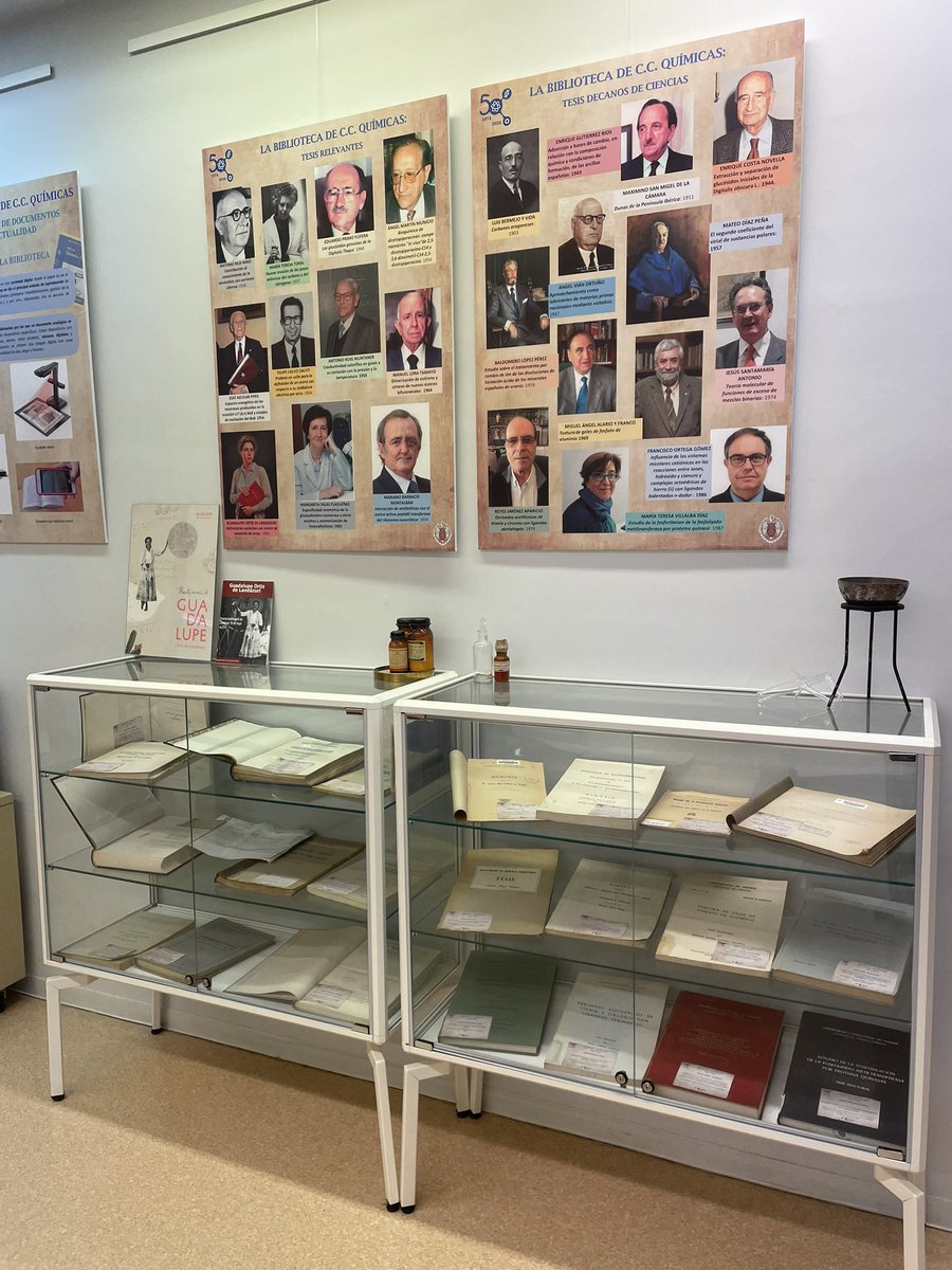 QuiBucUcm's tweet image. Hoy 9 de octubre se cumplen 50 años de la escisión de la Facultad de Ciencias de la UCM en las 5 Facultades actuales. Se ha hecho un acto conmemorativo y una exposición en la Facultad y en la Biblioteca @quimicasUCM @BComplutense