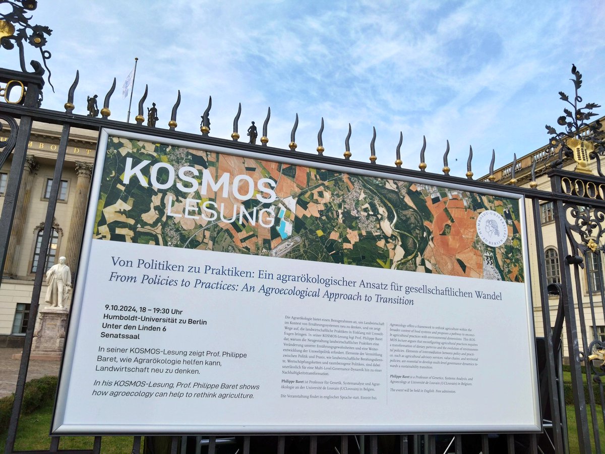 IRI THESys (@iri_thesys) on Twitter photo 🌍🌱 #KosmosLesung at 6 pm <a href="/HumboldtUni/">Humboldt-Universität zu Berlin</a>: @PhilippeBaret will give us insights into how the transformation in food production and the agricultural sector can succeed with #agroecology. 09 Oct, HU Berlin, Unter den Linden 6, Senatssaal, 18-19.30. 👉 iri-thesys.org/outreach/event… 🌍🌱 #KosmosLesung at 6 pm <a href="/HumboldtUni/">Humboldt-Universität zu Berlin</a>: @PhilippeBaret will give us insights into how the transformation in food production and the agricultural sector can succeed with #agroecology. 09 Oct, HU Berlin, Unter den Linden 6, Senatssaal, 18-19.30. 👉 iri-thesys.org/outreach/event…