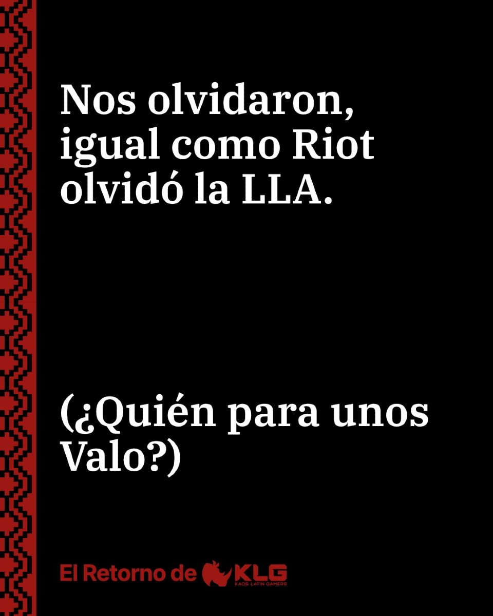 Kaos Latin Gamers tweet media