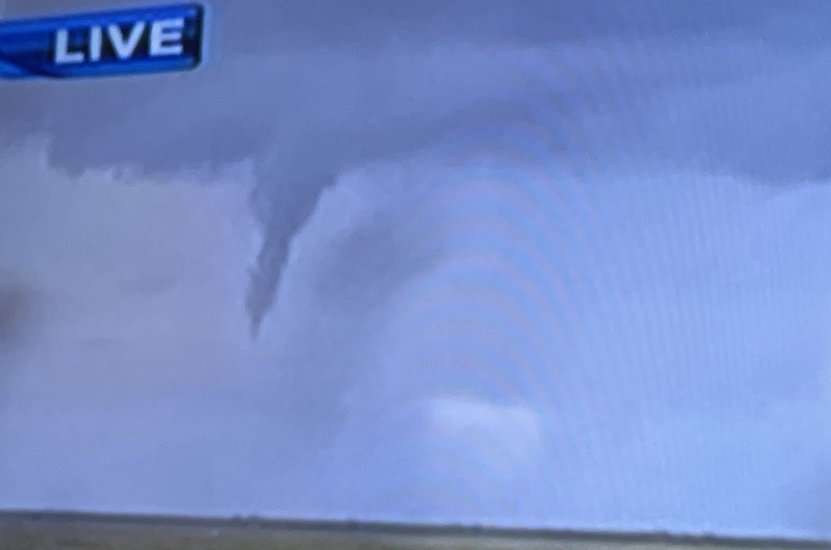 This tornado spotted a few moments ago in rural Broward-- West of Weston near I-75.  There is a Tornado Warning along I-75/Alligator Alley.  
A Tornado Watch is effect for Broward County. Please stay off the road.  Monitor local news media.  
Check: broward.org/hurricane