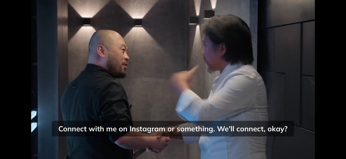 namidajanaii's tweet photo. Edward Lee wanted to keep the connection with his rival meat master and he really did! It’s so wholesome to see someone as experienced as him supporting the lesser known chef from the black spoon team😭
#CulinaryClassWars https://t.co/uRTKhqSnbG