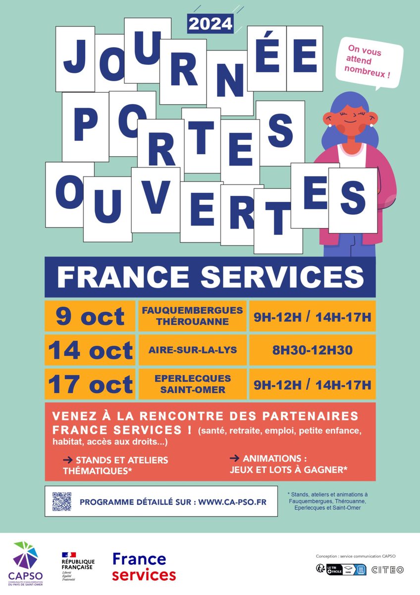 lecdad62's tweet photo. Joli succès pour la journée portes ouvertes de France Services à la maison Enerlya de l'@AggloCAPSO  ! Le #CDAD62, représenté par @PTJArras a rencontré les usagers ainsi que les partenaires et présenté nos missions dans le cadre du point-justice.

#Fauquembergues 
#CAPSO https://t.co/5wfFRzx4dv