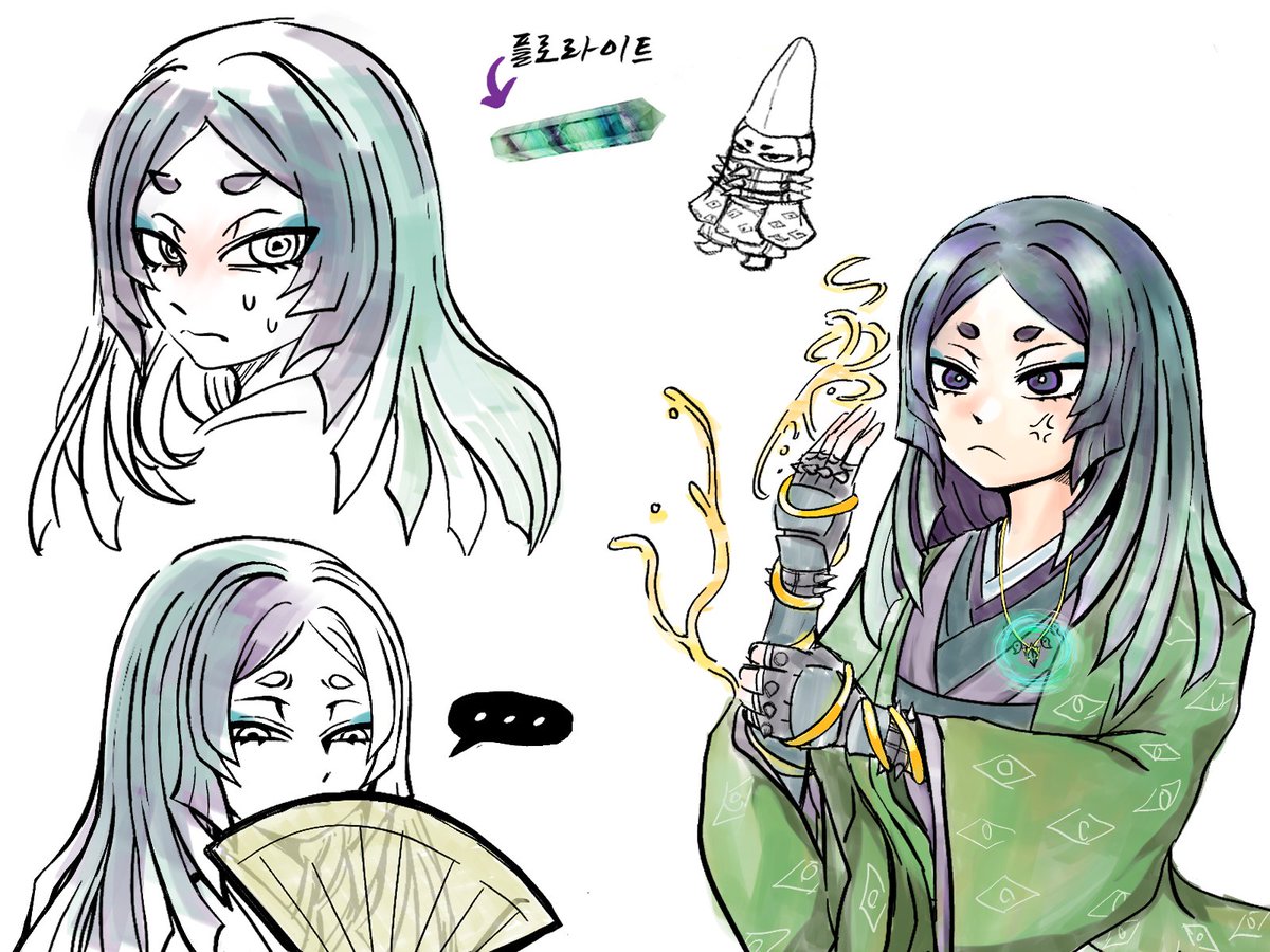 #ニンジャスレイヤー  #ウキヨエ  #フローライト 
이매지너리 플로라이트
