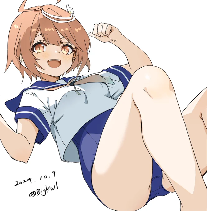 ごーや #艦これ版深夜の真剣お絵描き60分一本勝負 #艦これ版真剣お絵描き60分一本勝負_20241009