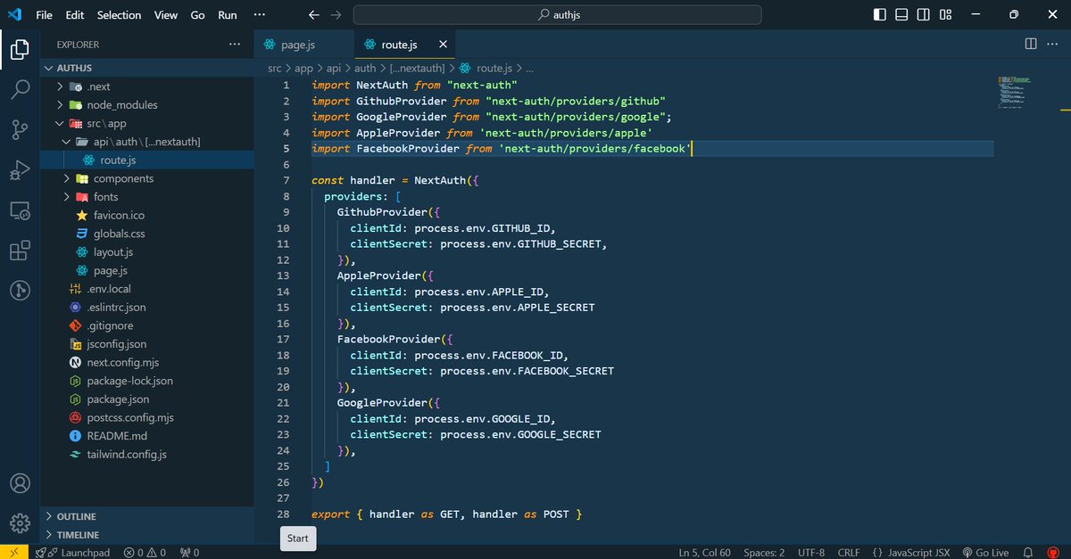 AbdullahQu15946's tweet photo. Learned the basics of NextAuth 🔐 in Next.js! 🎉 It simplifies third-party authentication (GitHub, Google, etc.) in just a few lines of code. Excited to explore advanced auth and implement it in my projects! #NextAuth #Nextjs #OAuth #WebDevelopment #LearningJourney https://t.co/YWWQjrOBVh