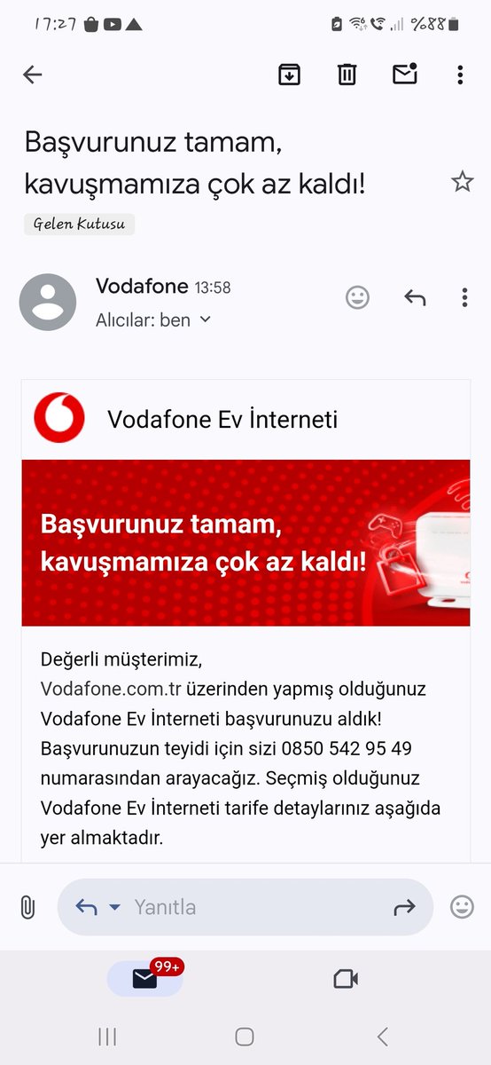 ahmetidiz (@ahmetidiz_) on Twitter photo Bu da bir <a href="/vodafone/">vodafone</a> kurnazlığı, e-postama böyle bir posta geldi ama gerçekte bir başvurum yok, nasıl bir tuzak bekliyor beni acaba? <a href="/VodafoneDestek/">Vodafone Destek</a> <a href="/VodafoneTR/">Vodafone Türkiye</a> Bu da bir <a href="/vodafone/">vodafone</a> kurnazlığı, e-postama böyle bir posta geldi ama gerçekte bir başvurum yok, nasıl bir tuzak bekliyor beni acaba? <a href="/VodafoneDestek/">Vodafone Destek</a> <a href="/VodafoneTR/">Vodafone Türkiye</a>