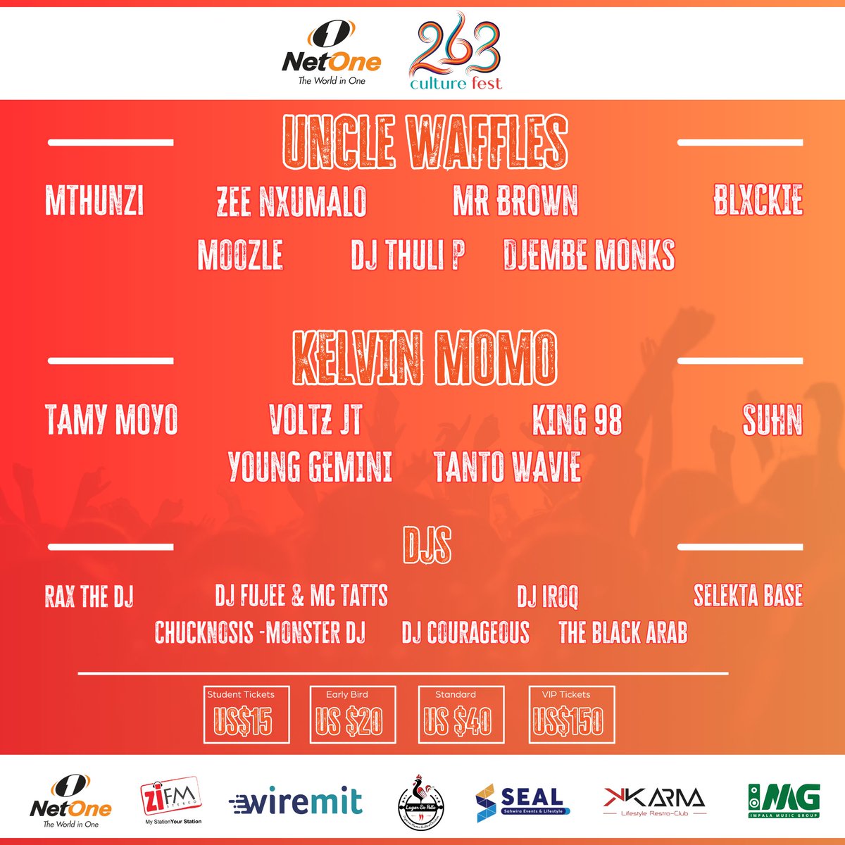 NetOne 263 Culture Fest tweet media