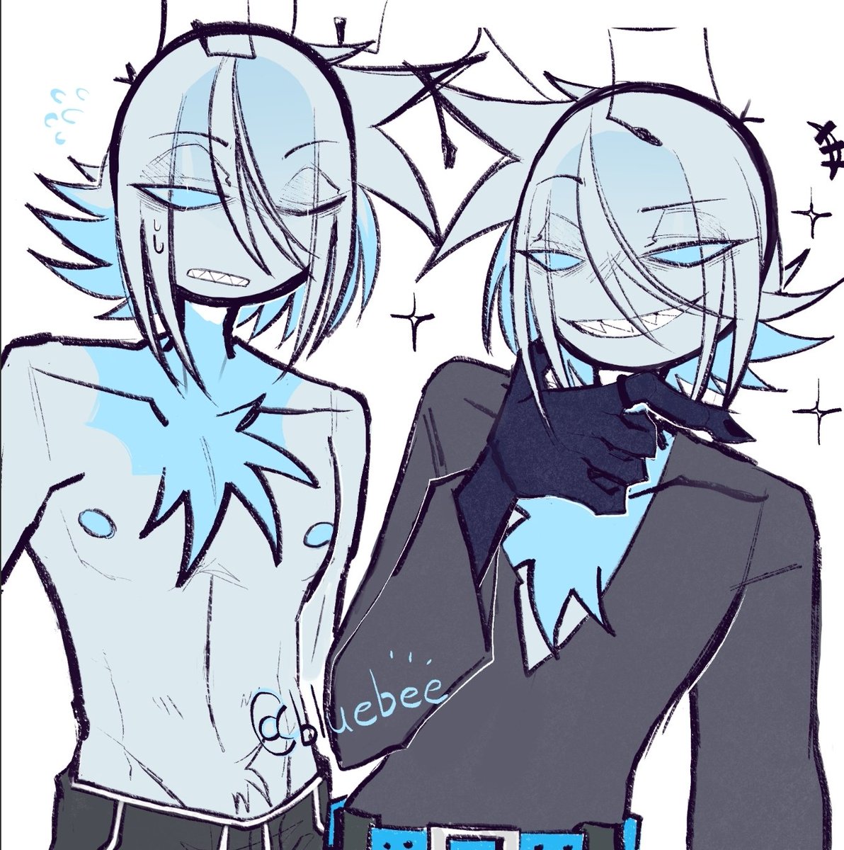 #Br0kenColors
 #Br0kenColorsOC 
#brokencolors
Male bee 🐝🩵