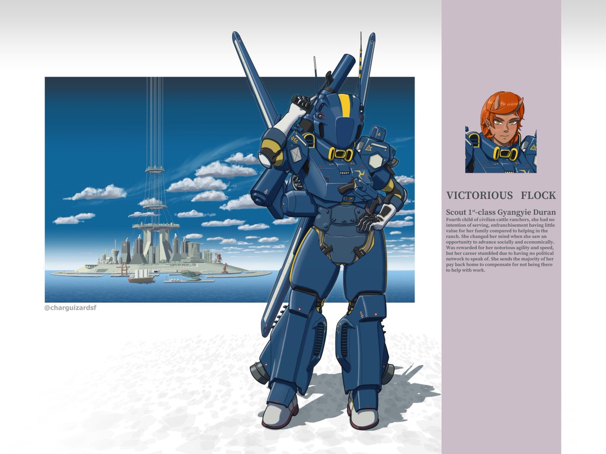 CharguizardSF's tweet photo. I'm Charguizard. I draw sci-fi stuff. #portfolioday https://t.co/D0622Sv1LS