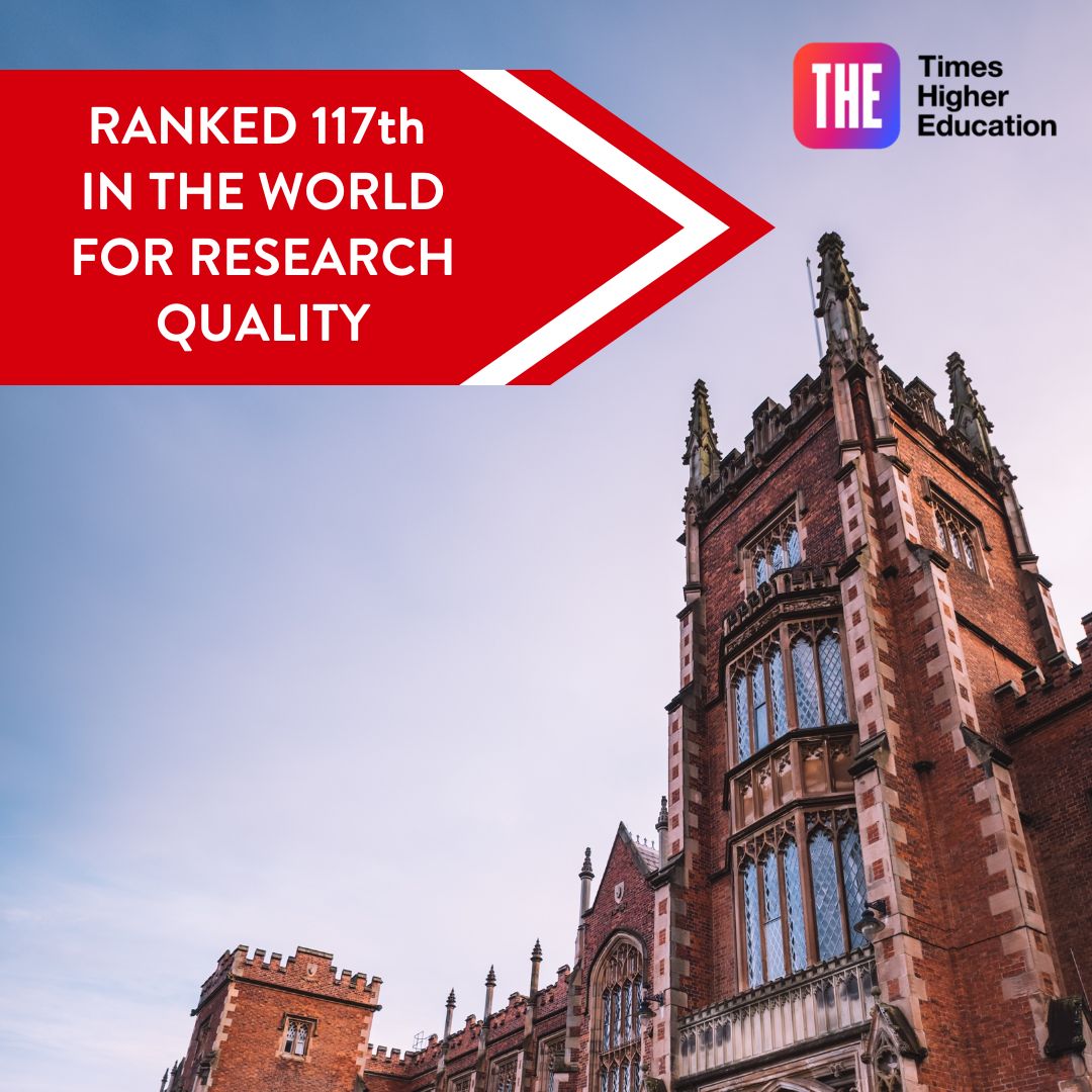 Queen's University Belfast 🎓 (@qubelfast) on Twitter photo Congratulations to all of our <a href="/QUBstaff/">Queen's Staff</a> and students. You really are world-class!
We have been ranked 117th out of more than 2,000 universities worldwide for the quality of our research in the latest <a href="/timeshighered/">Times Higher Education</a> World University Rankings for 2025.
Amazing work, everyone! Congratulations to all of our <a href="/QUBstaff/">Queen's Staff</a> and students. You really are world-class!
We have been ranked 117th out of more than 2,000 universities worldwide for the quality of our research in the latest <a href="/timeshighered/">Times Higher Education</a> World University Rankings for 2025.
Amazing work, everyone!