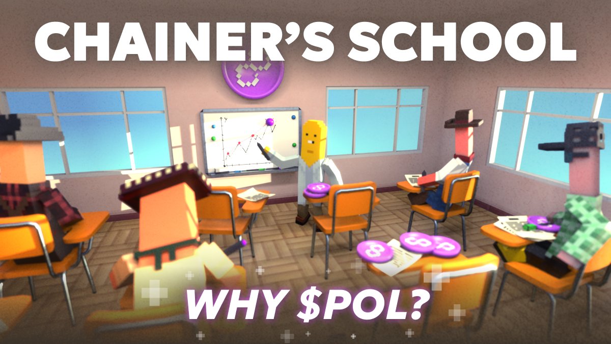 ⭐OUR BLOCKCHAIN IS AWESOME⭐
(And not because I say it 🤭)

Hey Chainor! 🚀

Did you know that Chainers runs on its own blockchain? Yep! That's how awesome we are. We use #Polygon technology to create our own side chain.
So, what are the advantages of using Polygon's