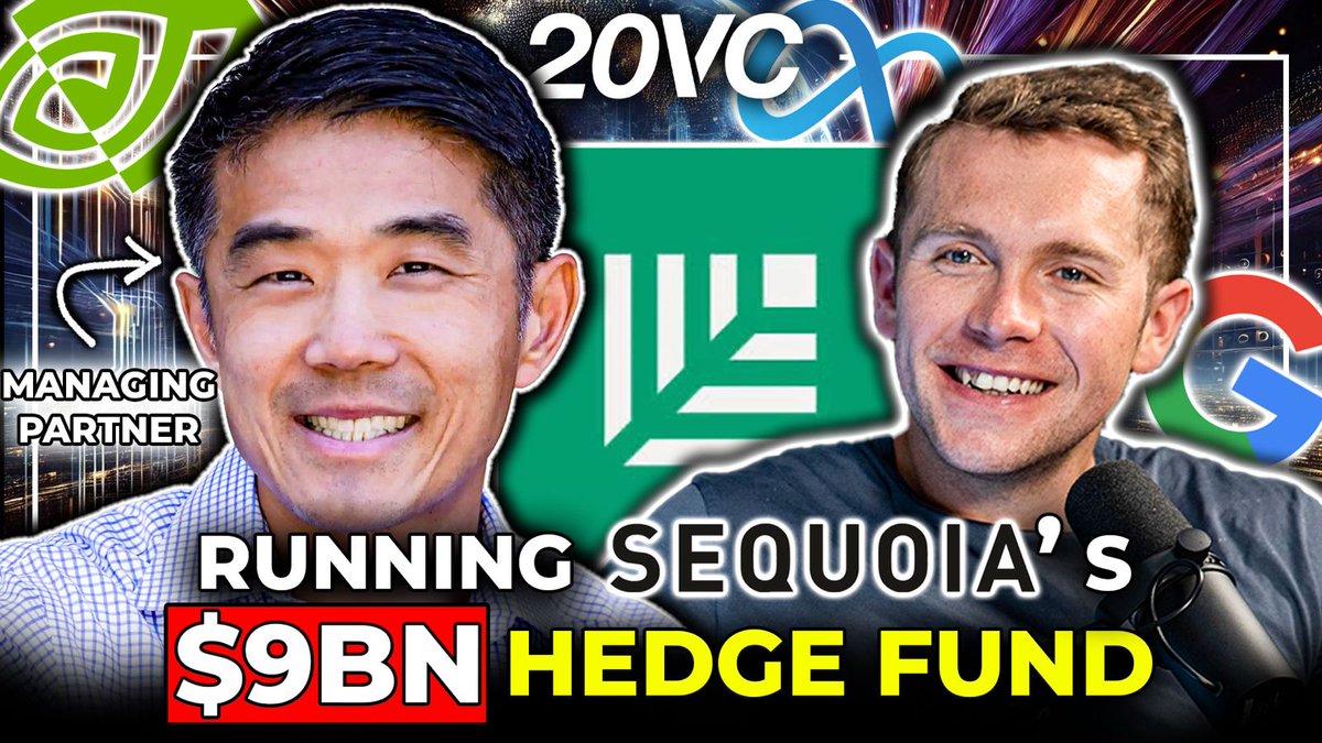 HarryStebbings's tweet image. I promised you incredible shows with people who have never been on a podcast before.

Jeff Wang runs a $9BN fund for Sequoia &amp;amp; has never done a show.

This is an all time great on:

🔮 The future of NVIDIA, Google &amp;amp; Meta

💸 How to play AI in public markets

🧠 Investing lessons…
