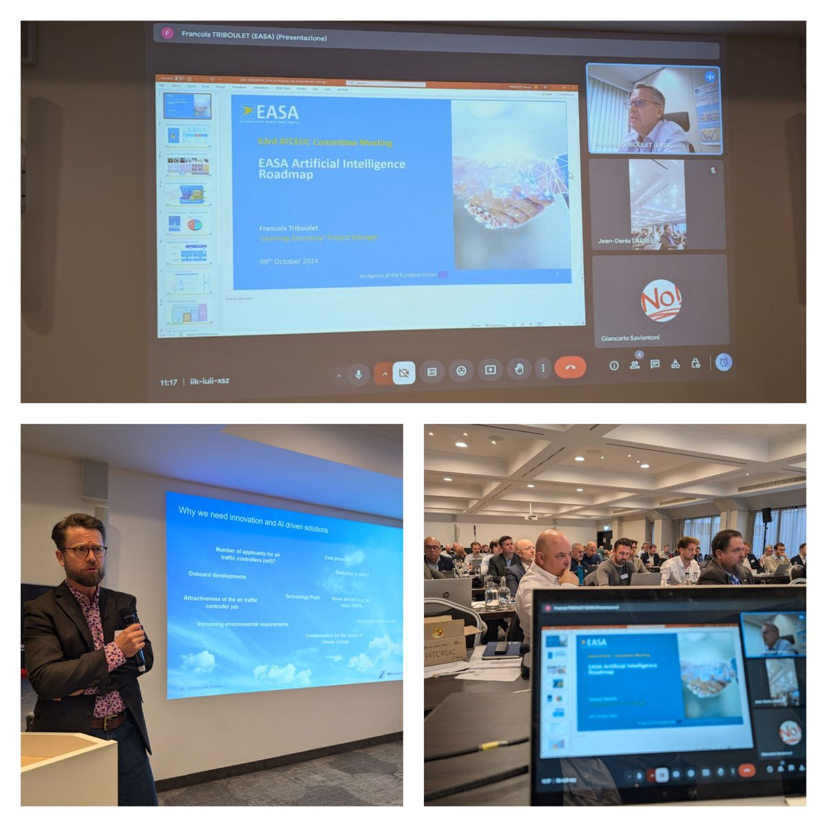 In the coming years AI will transform almost every aspect of life
ATM will be affected too and AI as a tool must be human-centered and trustworthy
ATCOs &amp; ATSEPs will remain the main pillar of ATM in the foreseeable future
Bad news for those in the EC who would like to see us out