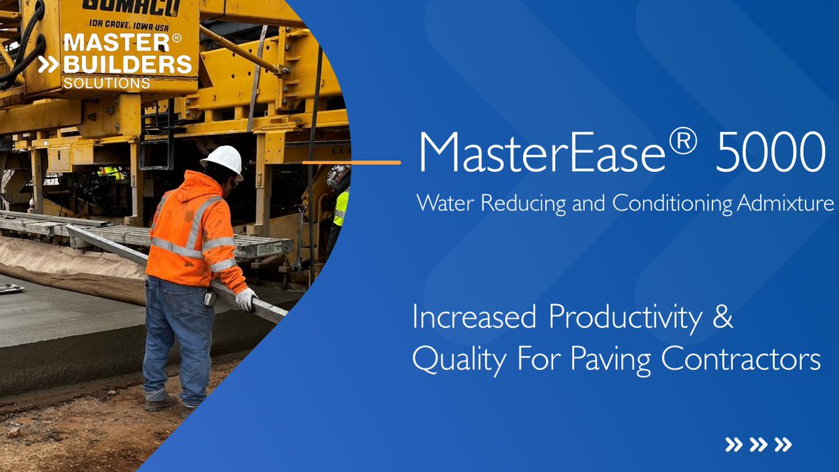 mbs_americas's tweet image. Laying pavement and curb &amp;amp; gutter becomes a breeze when the concrete contains MasterEase 5000 admixture!

Request a demo here: hubs.la/Q02SLX9J0

#PavingContractor #Paving #CurbandGutter #ConcreteHandling #ConcreteRoad
