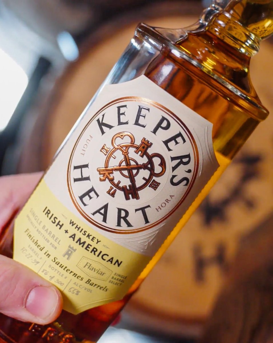 #WhiskeyWednesday Alert!🥃🚨

A new single barrel expression has hit our online store—Keeper’s Heart finished in Sauternes barrels! This one-of-a-kind whiskey was hand-selected by renowned whiskey experts Noah Rothbaum &amp; David Wondrich, alongside our Master Distiller Brian Nation