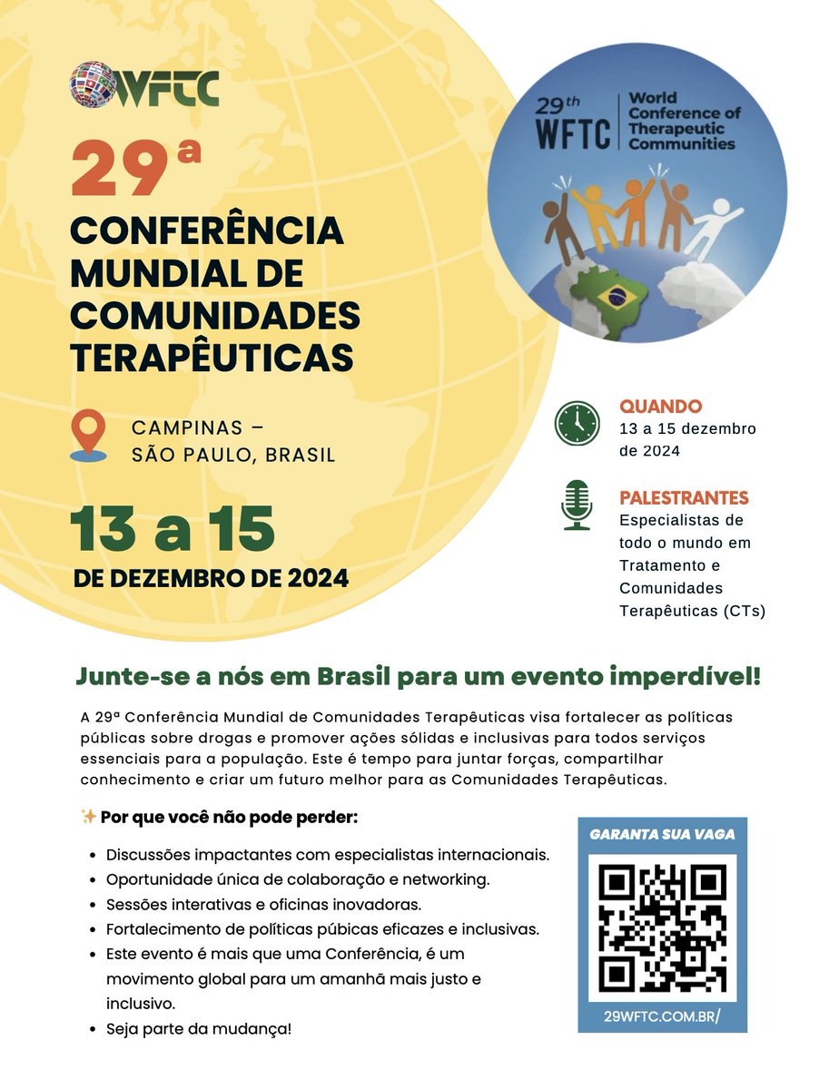 World Federation of Therapeutic Communities (WFTC) tweet media