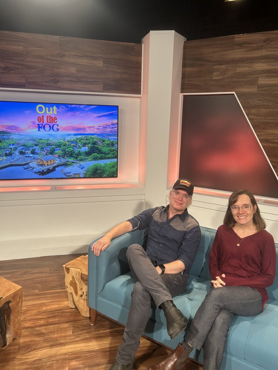 Out of the Fog (@outofthefogtv) on Twitter photo Host Laurabel Mba welcomes guests Amy Henderson, Executive Director of Business and Arts NL and Musician-Composer, Ian Foster! Catch them tonight at 7:30pm on OOTF!! #ootf
X: <a href="/BizArtsNL/">Business and Arts NL</a>
<a href="/fostro/">Forrest Flagg</a>
@laurabel_mba
<a href="/RogersTVStJohns/">ROGERS tv St. John's</a> Host Laurabel Mba welcomes guests Amy Henderson, Executive Director of Business and Arts NL and Musician-Composer, Ian Foster! Catch them tonight at 7:30pm on OOTF!! #ootf
X: <a href="/BizArtsNL/">Business and Arts NL</a>
<a href="/fostro/">Forrest Flagg</a>
@laurabel_mba
<a href="/RogersTVStJohns/">ROGERS tv St. John's</a>