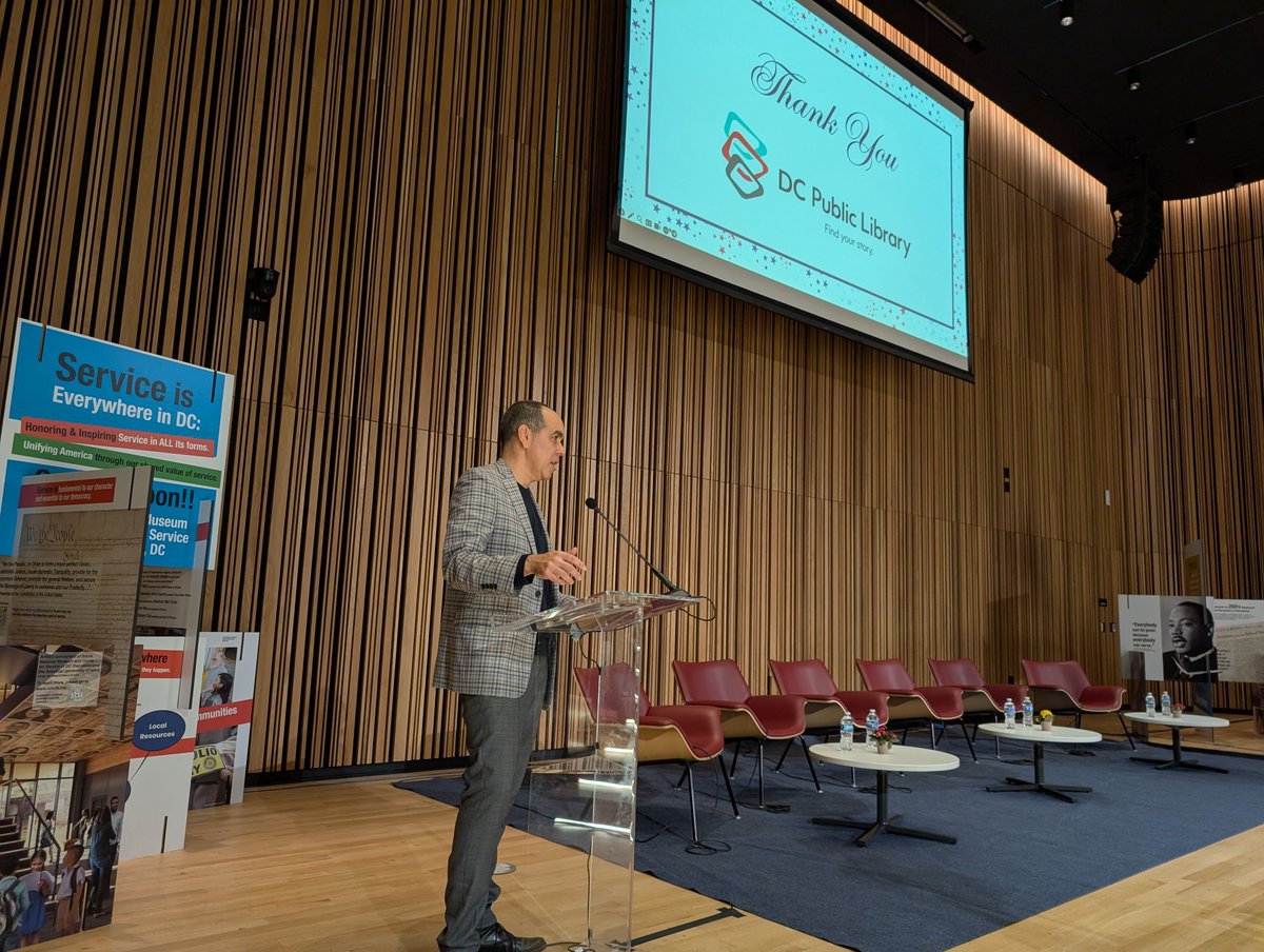 Fantastic opening remarks from Richard Reyes-Gavilan @DCPL, former Congressman Brian Baird, and Dr. Akilah Watkins <a href="/IndSector/">Independent Sector</a>! 

Join us live at buff.ly/4gZBD0Z

#250andBeyond #Service
