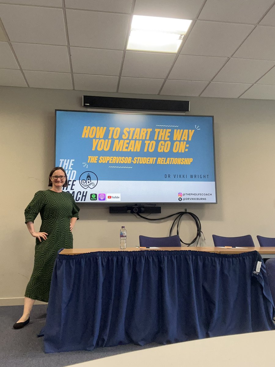 Vikki Wright (@drvikkiburns) on Twitter photo Just did a session for <a href="/EastbioDTP/">EastBio DTP</a> on the student-supervisor relationship! Such a fun and engaged group - thank you for inviting me to Stirling! Just did a session for <a href="/EastbioDTP/">EastBio DTP</a> on the student-supervisor relationship! Such a fun and engaged group - thank you for inviting me to Stirling!