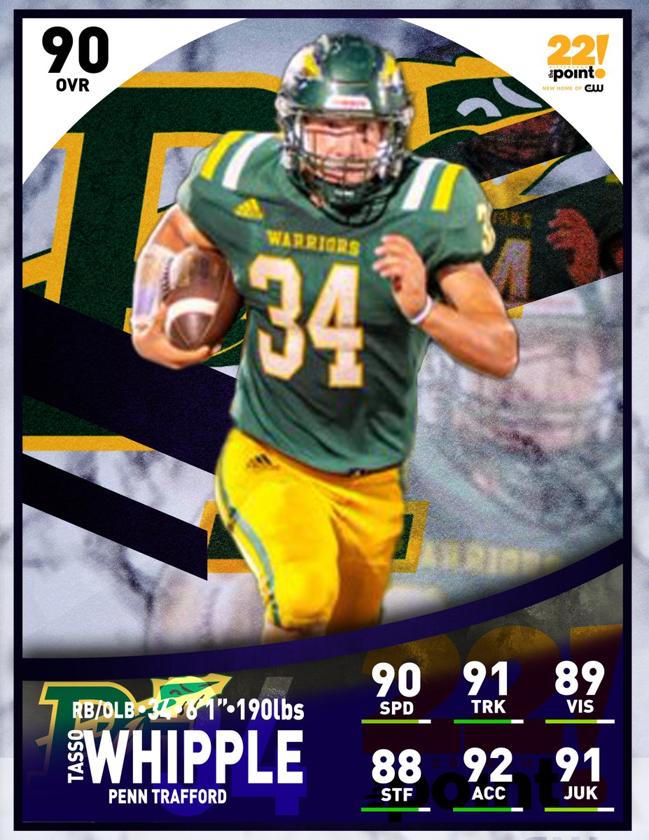 22 The Point (@22thepoint) on Twitter photo <a href="/ptwarriorfb/">PennTraffordFootball</a> got themselves a DAWG in <a href="/tasso_whipple/">Tasso whipple</a> 🐶💪
Welcome to the FNR WPIAL Ultimate Team‼️
Be Sure to tune into Franklin Regional at Penn-Trafford Friday at 7pm on 22 The Point 📺 <a href="/ptwarriorfb/">PennTraffordFootball</a> got themselves a DAWG in <a href="/tasso_whipple/">Tasso whipple</a> 🐶💪
Welcome to the FNR WPIAL Ultimate Team‼️
Be Sure to tune into Franklin Regional at Penn-Trafford Friday at 7pm on 22 The Point 📺