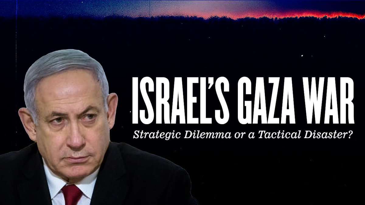 'Israel's Gaza War- Strategic Dilemma or a Tactical Disaster ?'

A premier #panel discussion series to mark one year since the largest attacks on #Israel on October 7, 2023 

Click here to watch on YouTube: 
youtu.be/v-18QXaLO70