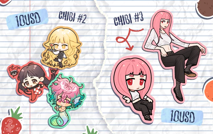  COMMISSIONS ARE NOW OPEN I'm thrilled to be back and present to you a newly updated digital commission sheet + prices/rates -services are as   5USD (₱200)CHIBI STYLE 1-3: 10USD-15USDFULL  20USD#digitalart #commissionart #commissionsoopen 