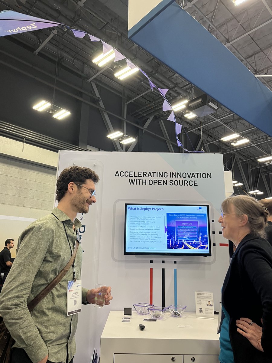 Zephyr Project (@zephyriot) on Twitter photo Day 2 at #embeddedworld! Stop by the <a href="/ADI_News/">Analog Devices, Inc.</a> booth (#2304) to talk to <a href="/_kate_stewart/">Kate Stewart</a> and others about all things <a href="/ZephyrIoT/">Zephyr Project</a> & see it in action in ADI's innovative solutions. <a href="/jlkratky/">Janel Kratky</a> #ew24 #ZephyrRTOS #embedded Day 2 at #embeddedworld! Stop by the <a href="/ADI_News/">Analog Devices, Inc.</a> booth (#2304) to talk to <a href="/_kate_stewart/">Kate Stewart</a> and others about all things <a href="/ZephyrIoT/">Zephyr Project</a> & see it in action in ADI's innovative solutions. <a href="/jlkratky/">Janel Kratky</a> #ew24 #ZephyrRTOS #embedded