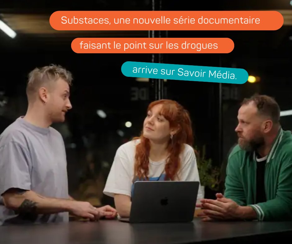 fdependancesmtl's tweet image. Substances, une nouvelle série documentaire produite par Urbania, arrive sur les ondes de Savoir Média dès le 15 octobre 2024. Explorant les  différents types de drogues et leurs impacts, la série est aussi disponible en ligne savoir.media/details/386221…