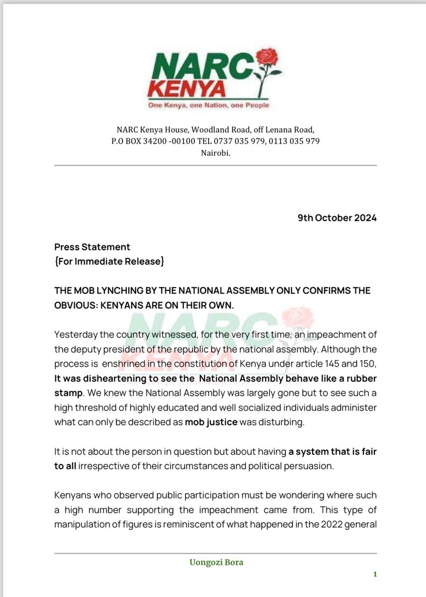 Martha Karua tweet media