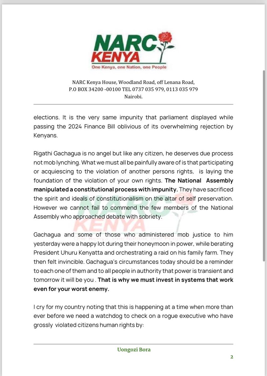 Martha Karua tweet media