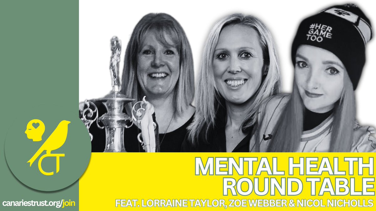 New video 🎥

We sat down with <a href="/NicolNicholls/">Nicol N</a>, <a href="/LoTaylor23/">Lorraine Taylor 🦊🐝🐾🦔🐦📷</a>, and <a href="/NorwichCityFC/">Norwich City FC</a> Executive Director, Zoe Webber to discuss mental health and women in football or #WorldMentalHealthDay 

youtu.be/PyQI4ldveOM

#MentalHealth #HerGameToo