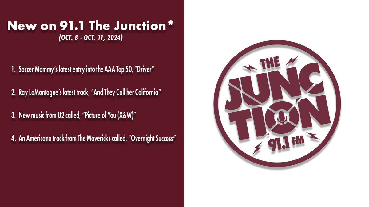 91.1 The Junction tweet media